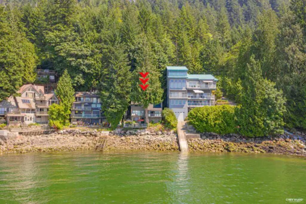 Waterfront Cottage With Superb Coastline Views West Vancouver Kültér fotó