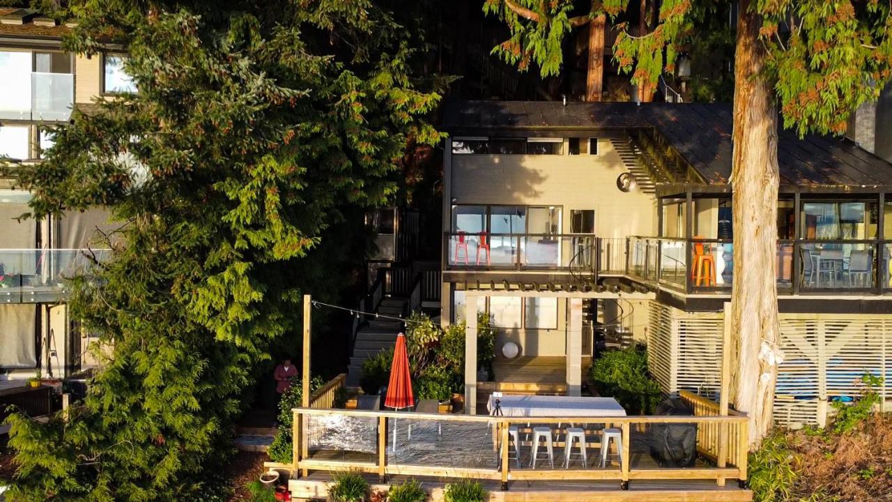 Waterfront Cottage With Superb Coastline Views West Vancouver Kültér fotó