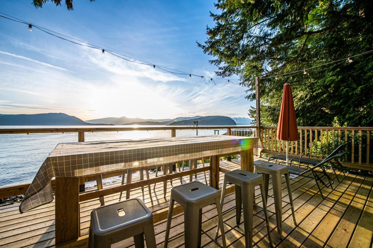 Waterfront Cottage With Superb Coastline Views West Vancouver Kültér fotó